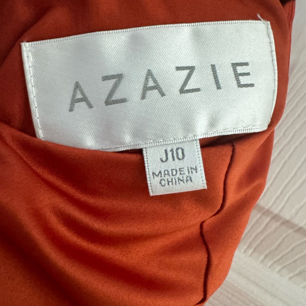 Azazie Terracotta Gown - Picture 5 of 5